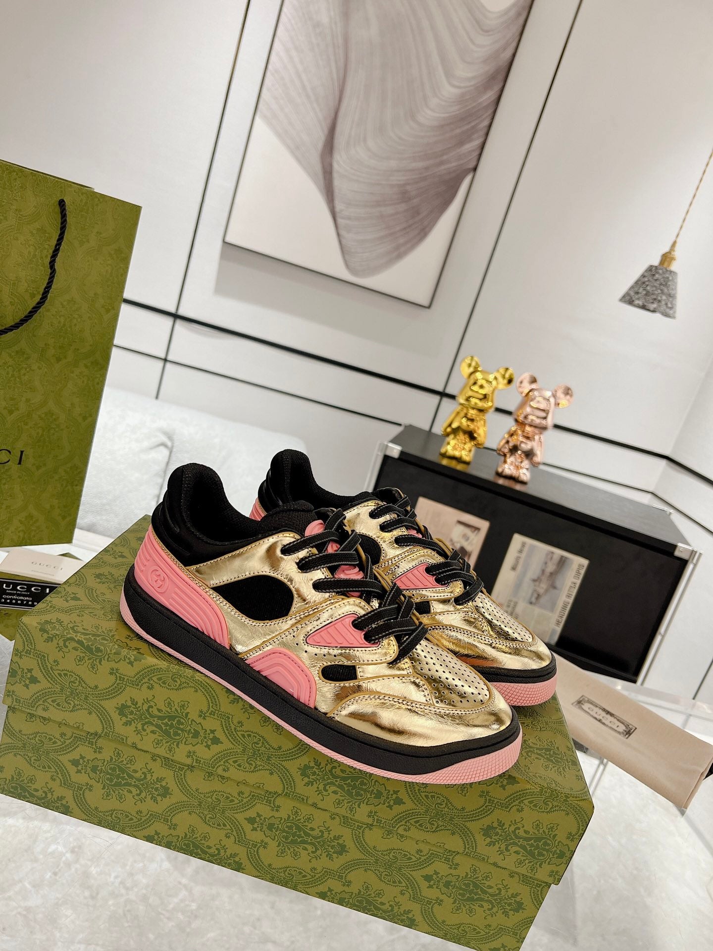 GU  Sneakers 4 Color 's