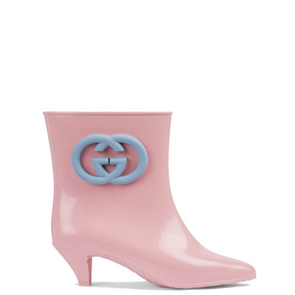 GU  Rubber  Boots  low  2 Color 's
