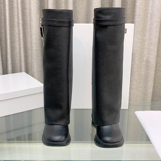 GIVENJY  Boots High Knees Shark 3 Color 's