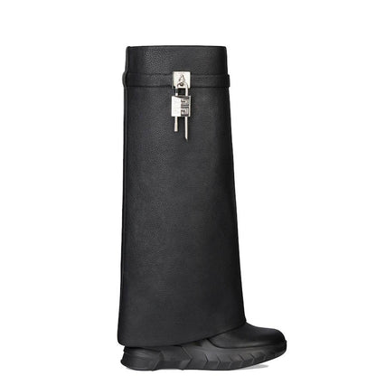 GIVENJY  Boots High Knees Shark 3 Color 's