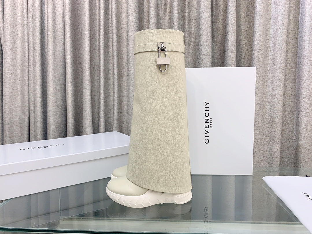 GIVENJY  Boots High Knees Shark 3 Color 's