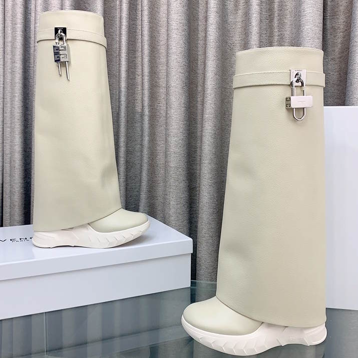 GIVENJY  Boots High Knees Shark 3 Color 's