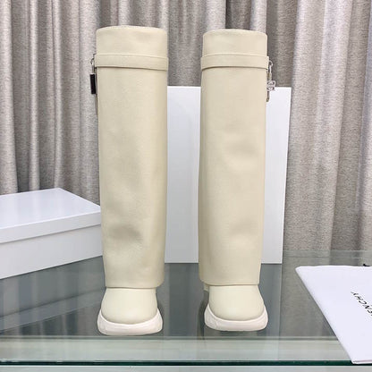 GIVENJY  Boots High Knees Shark 3 Color 's