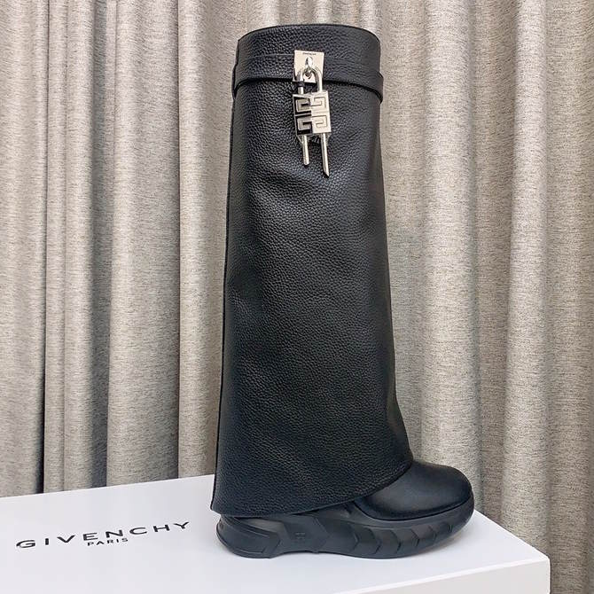 GIVENJY  Boots High Knees Shark 3 Color 's