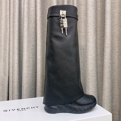 GIVENJY  Boots High Knees Shark 3 Color 's