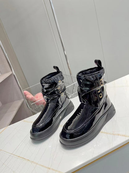 GU Boots  Low Puffer 3 Color 's