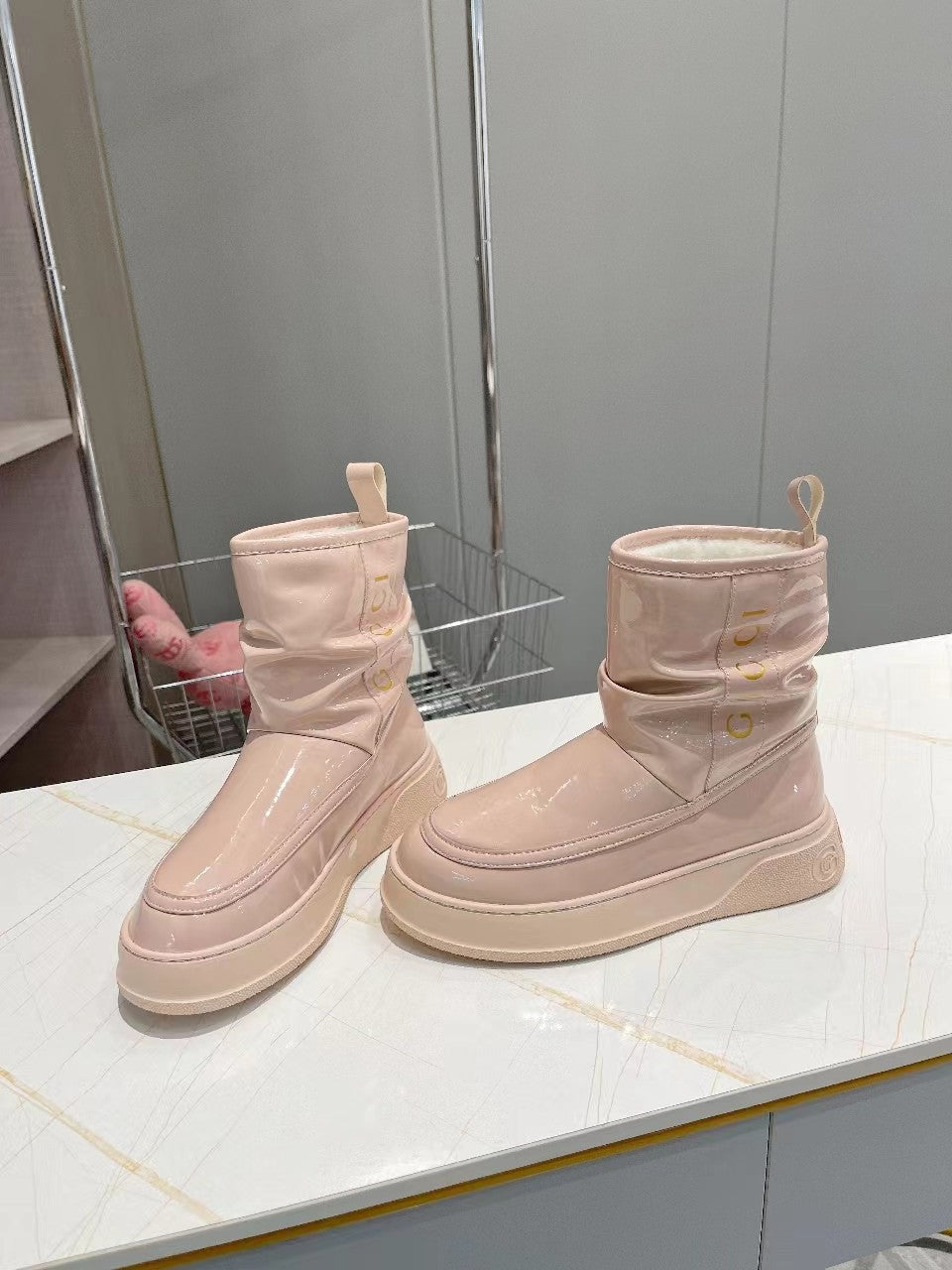 GU Boots  Low Puffer 3 Color 's