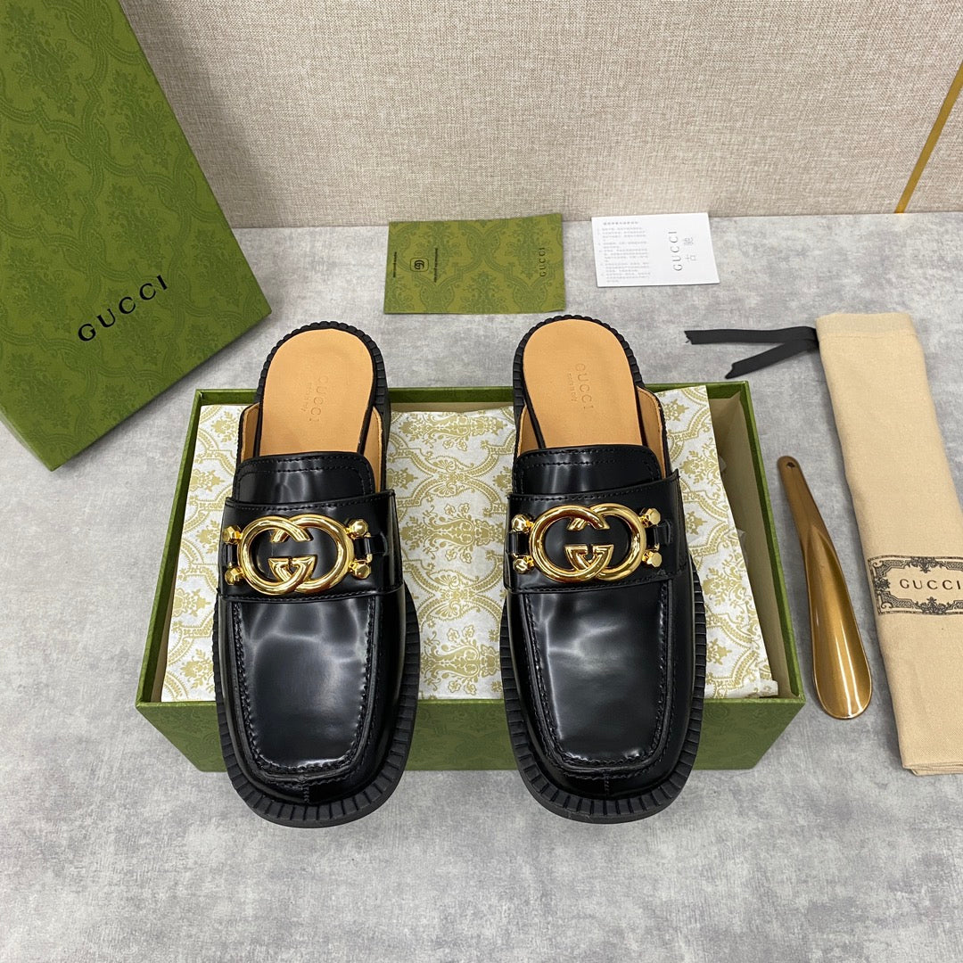 GU Mule Slippers  3 Color 's