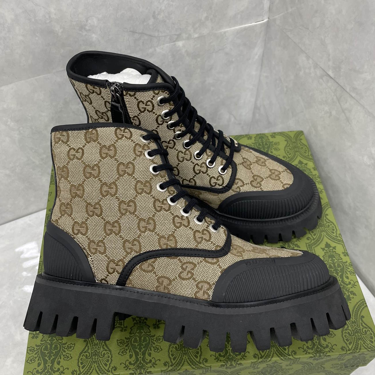 GU Boots  LOW  2 Color 's  Wedge