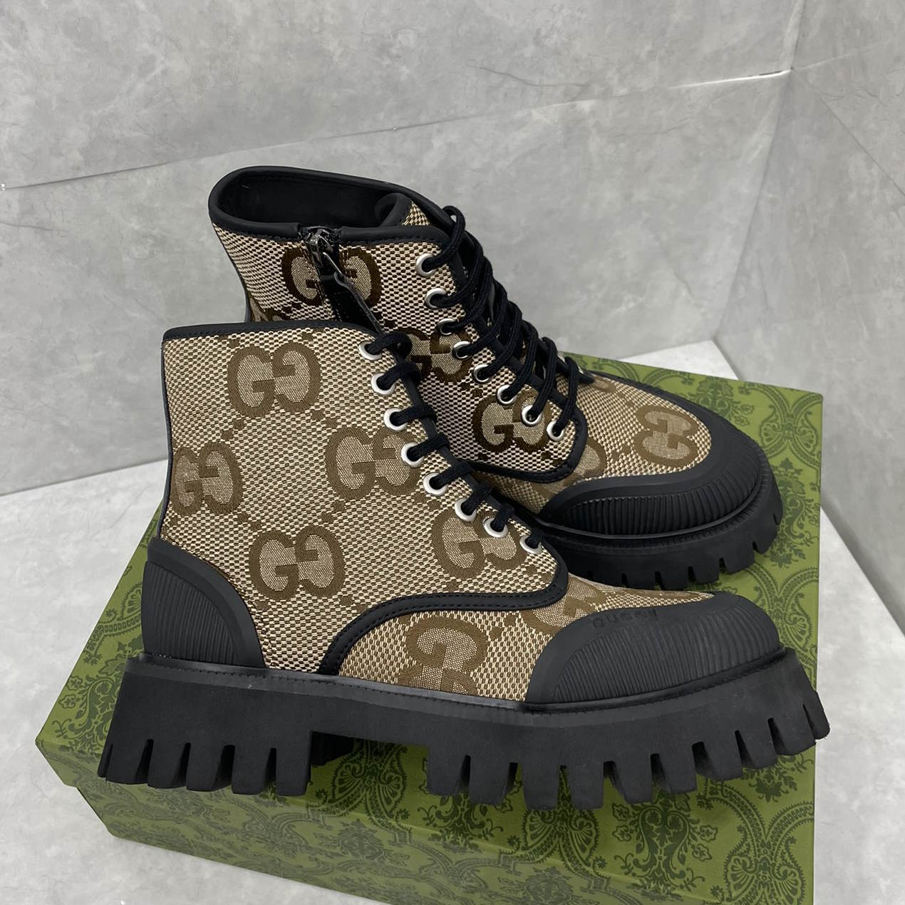 GU Boots  LOW  2 Color 's  Wedge