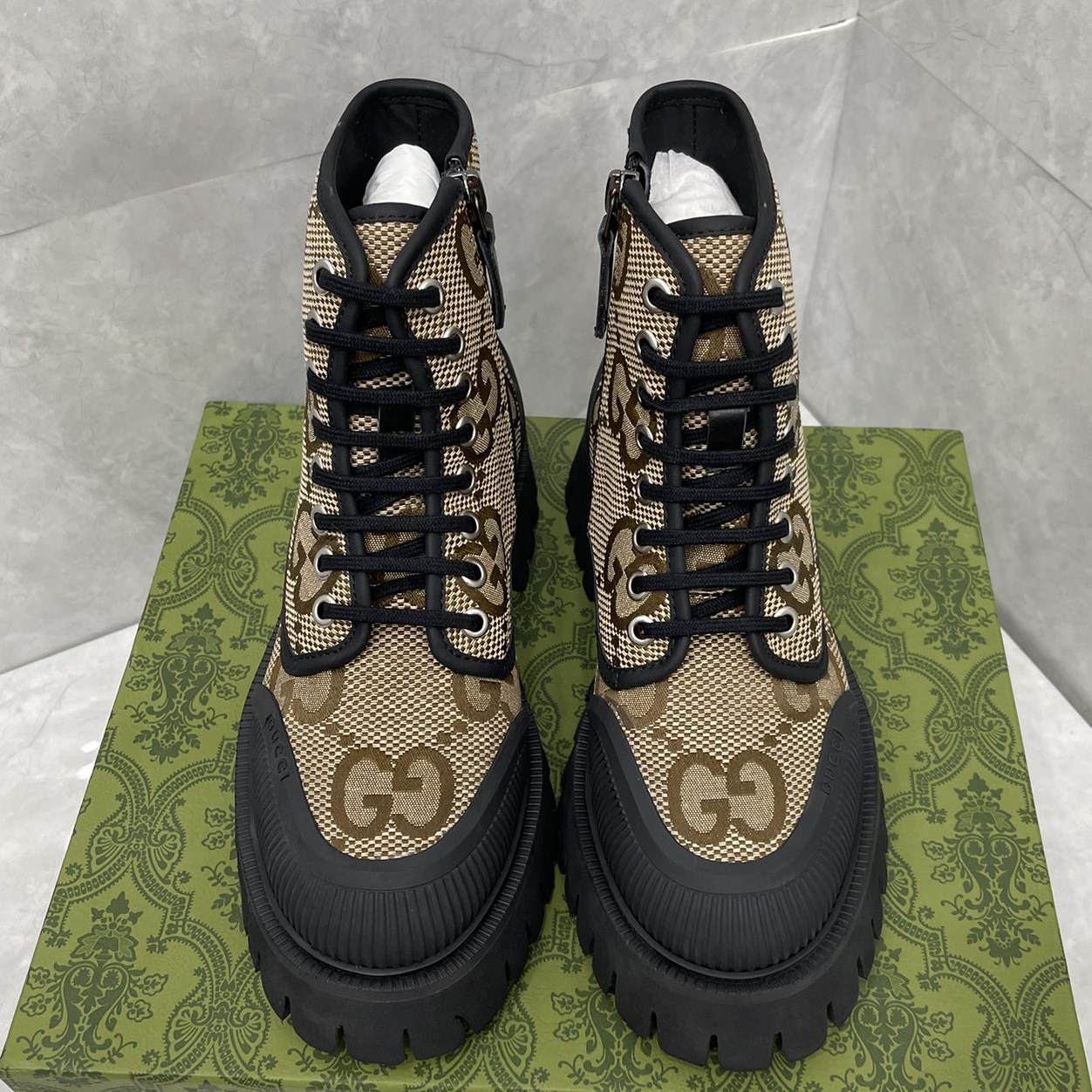 GU Boots  LOW  2 Color 's  Wedge