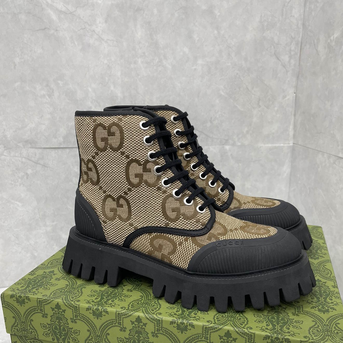 GU Boots  LOW  2 Color 's  Wedge