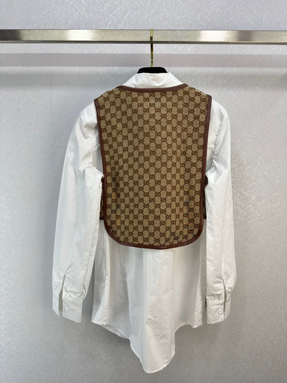 GU jacket Canvas Buckle Fastening Vest