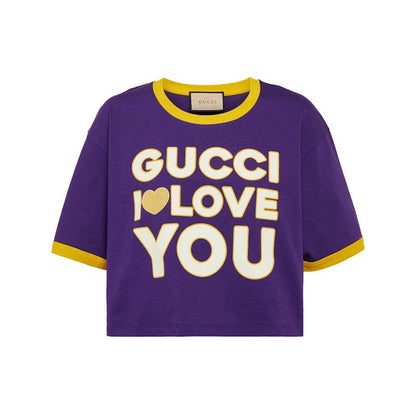 GU  Woman T -shirt   2 Color 's Crop Top