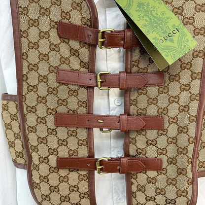 GU jacket Canvas Buckle Fastening Vest