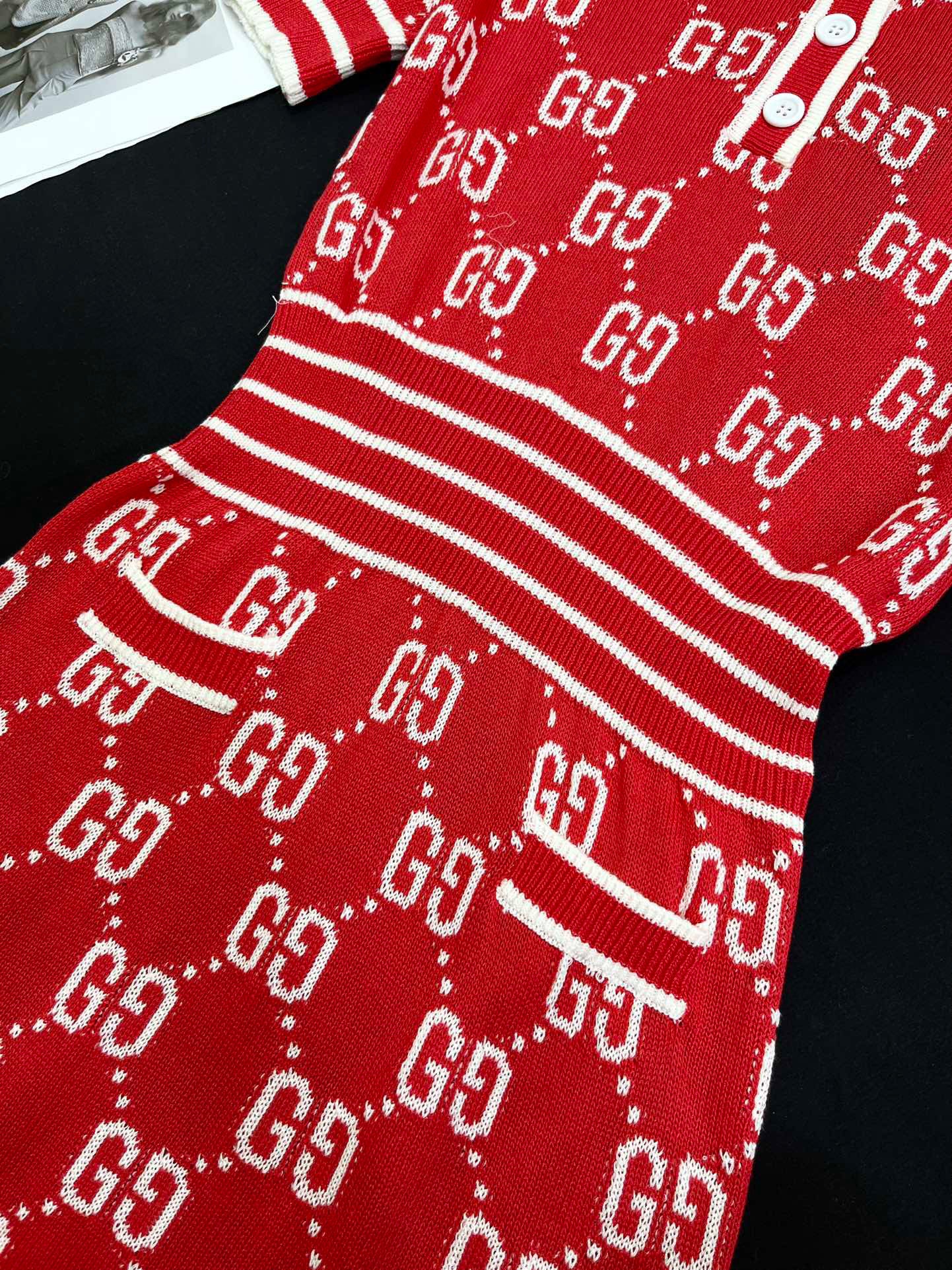 GU  Dress jacquard knitted