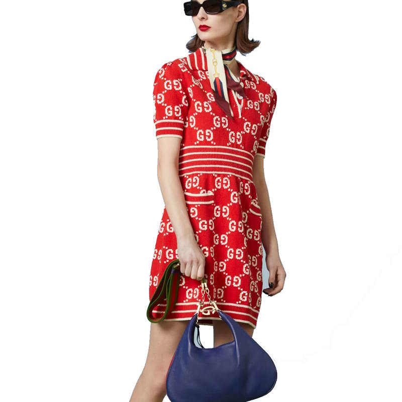 GU  Dress jacquard knitted