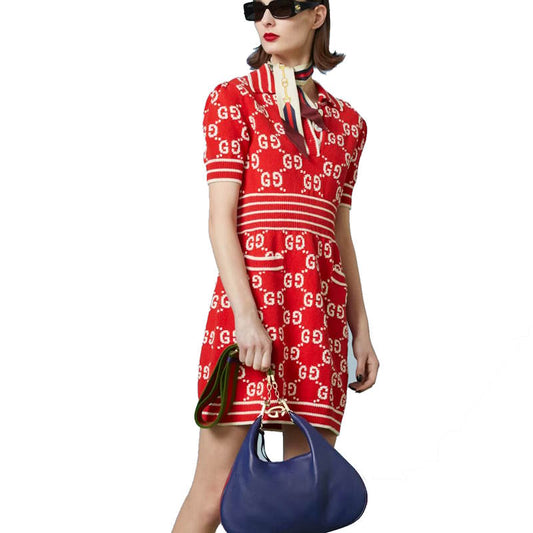 GU  Dress jacquard knitted