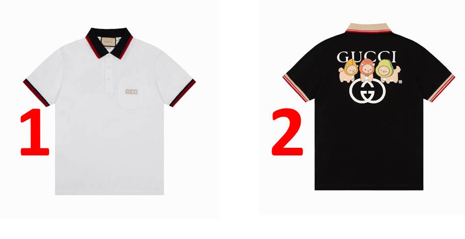 GU  T - shirt Polo 2 Color 's