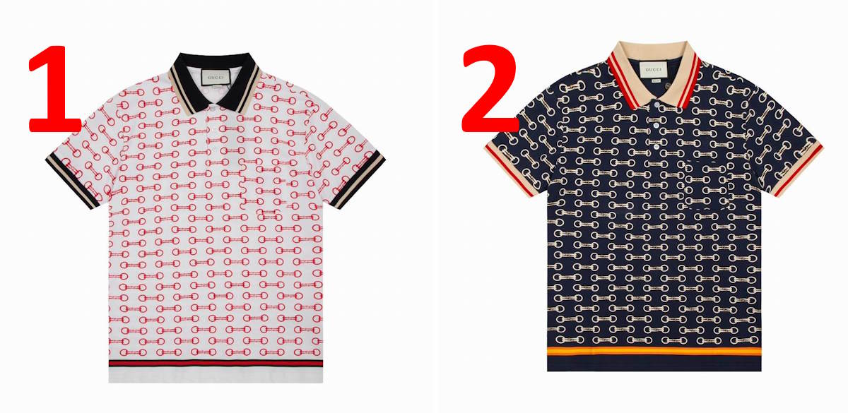 GU T -shirt POLO 2 Color 's