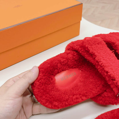 HRM  Slippers  4 Color 's Shearling