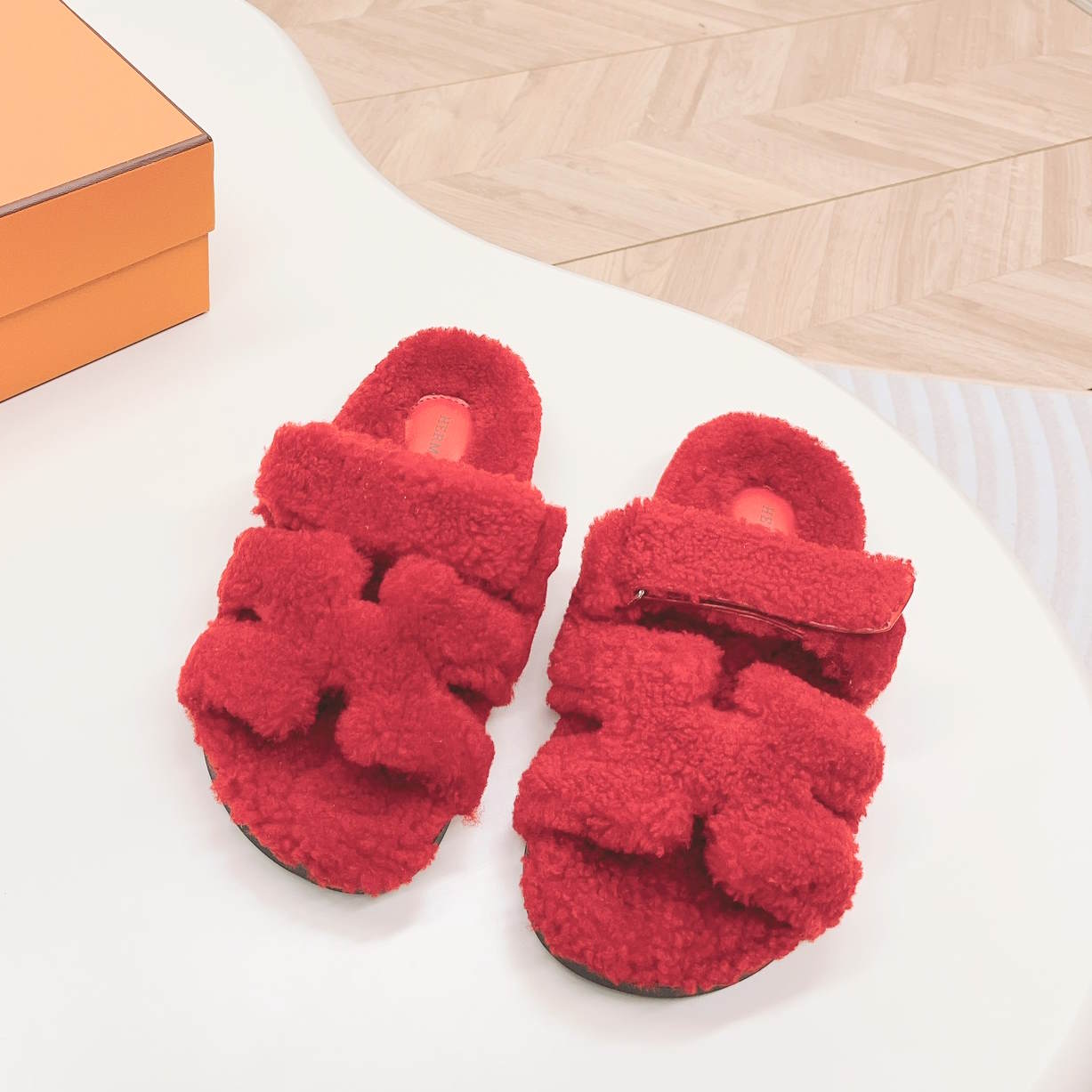 HRM  Slippers  4 Color 's Shearling