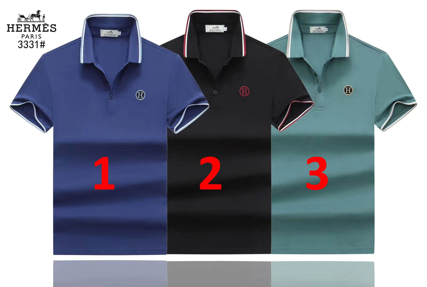HRM T -shirt POLO 3 Color 's