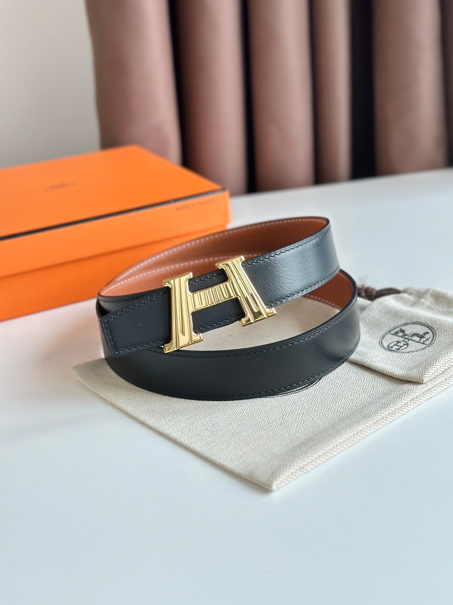 LU Belt 2 Color 's Double side