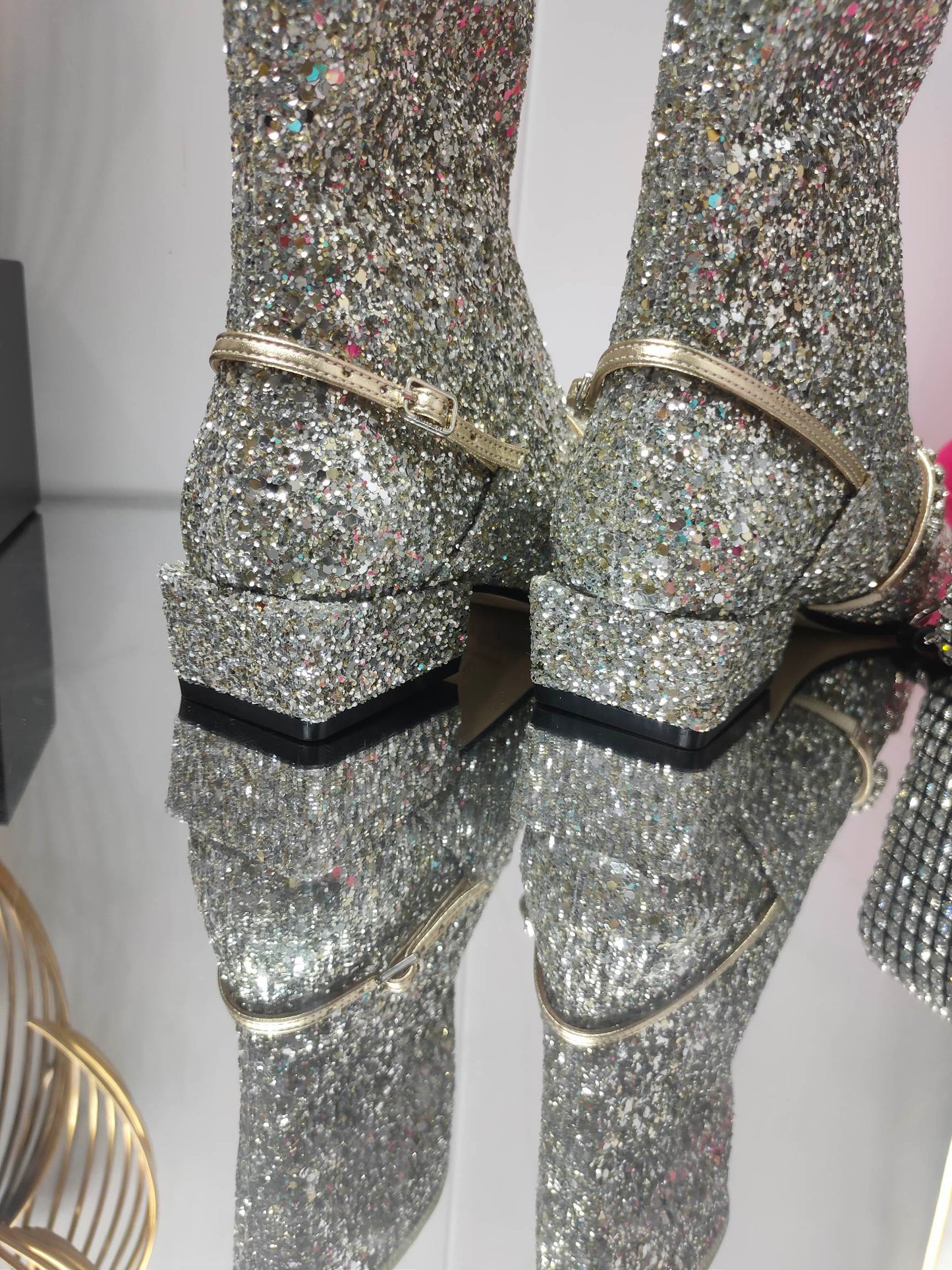 CHU Boots  Silver