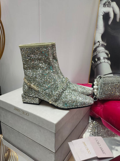 CHU Boots  Silver