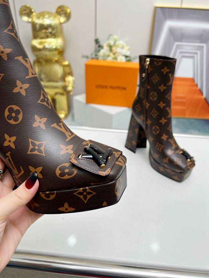 LU Boots Low High Heels 5 Color's