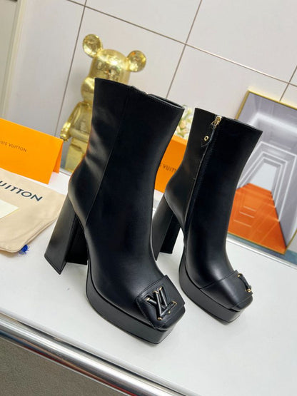 LU Boots Low High Heels 5 Color's