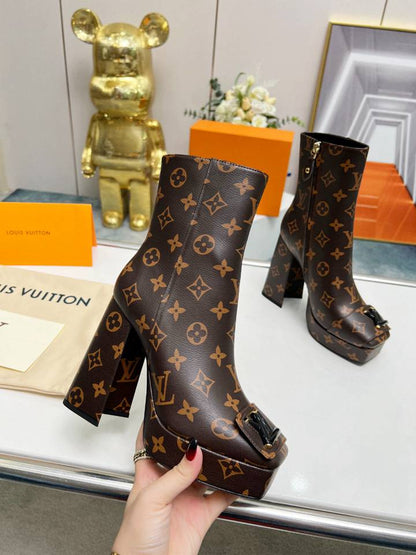 LU Boots Low High Heels 5 Color's