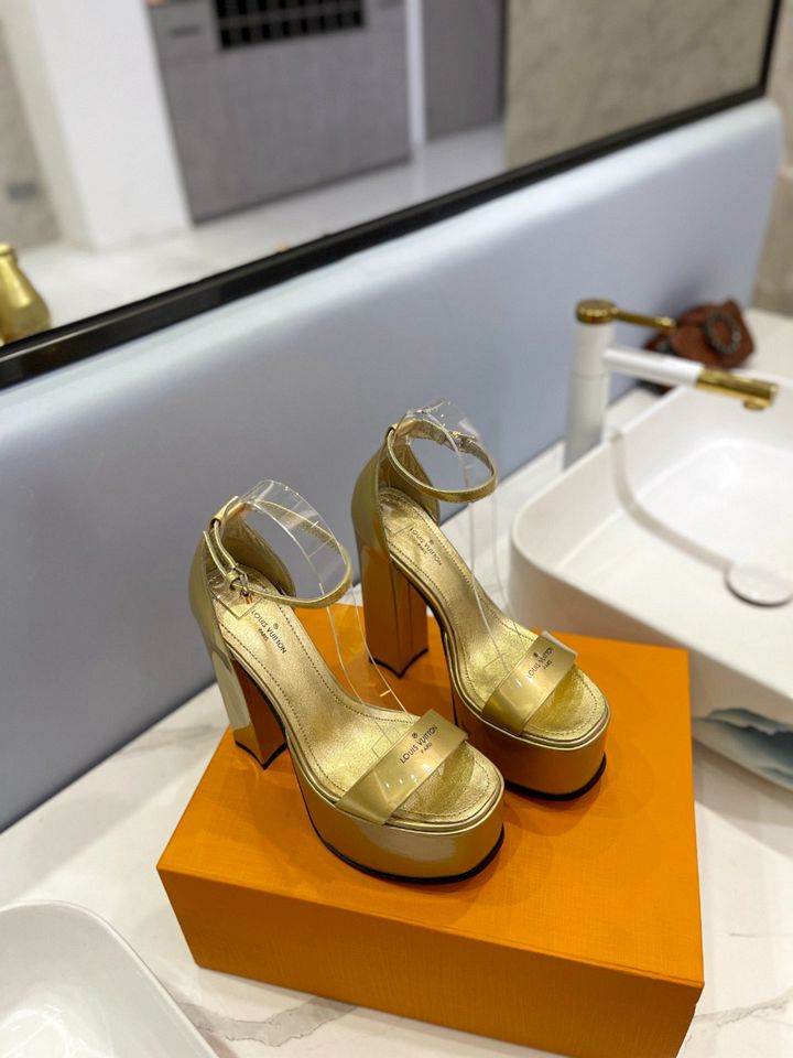 LU Sandals Shoes Heels 7 Color 's Fame