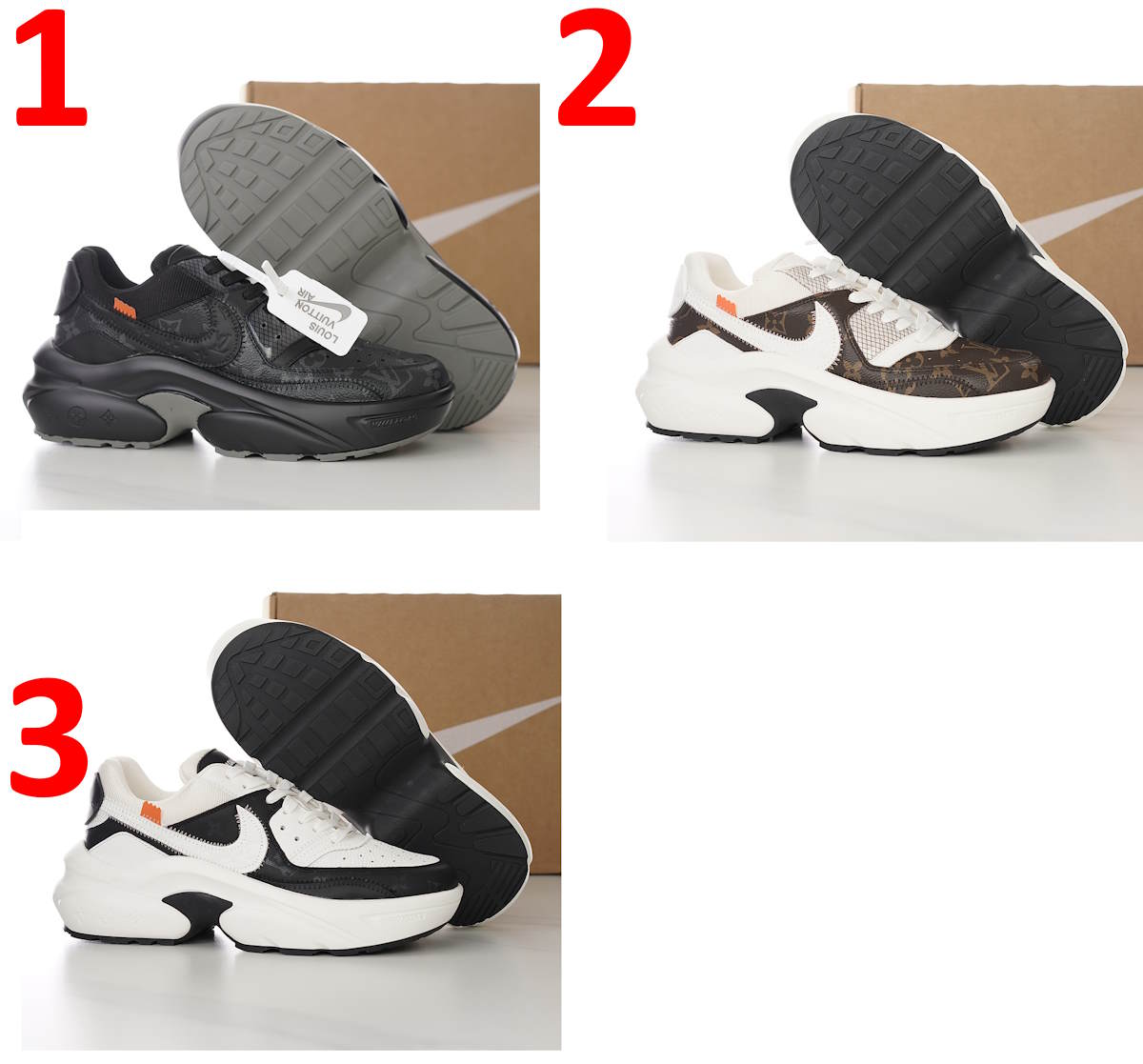 LU  x N*KE Sneakers 3 Color 's