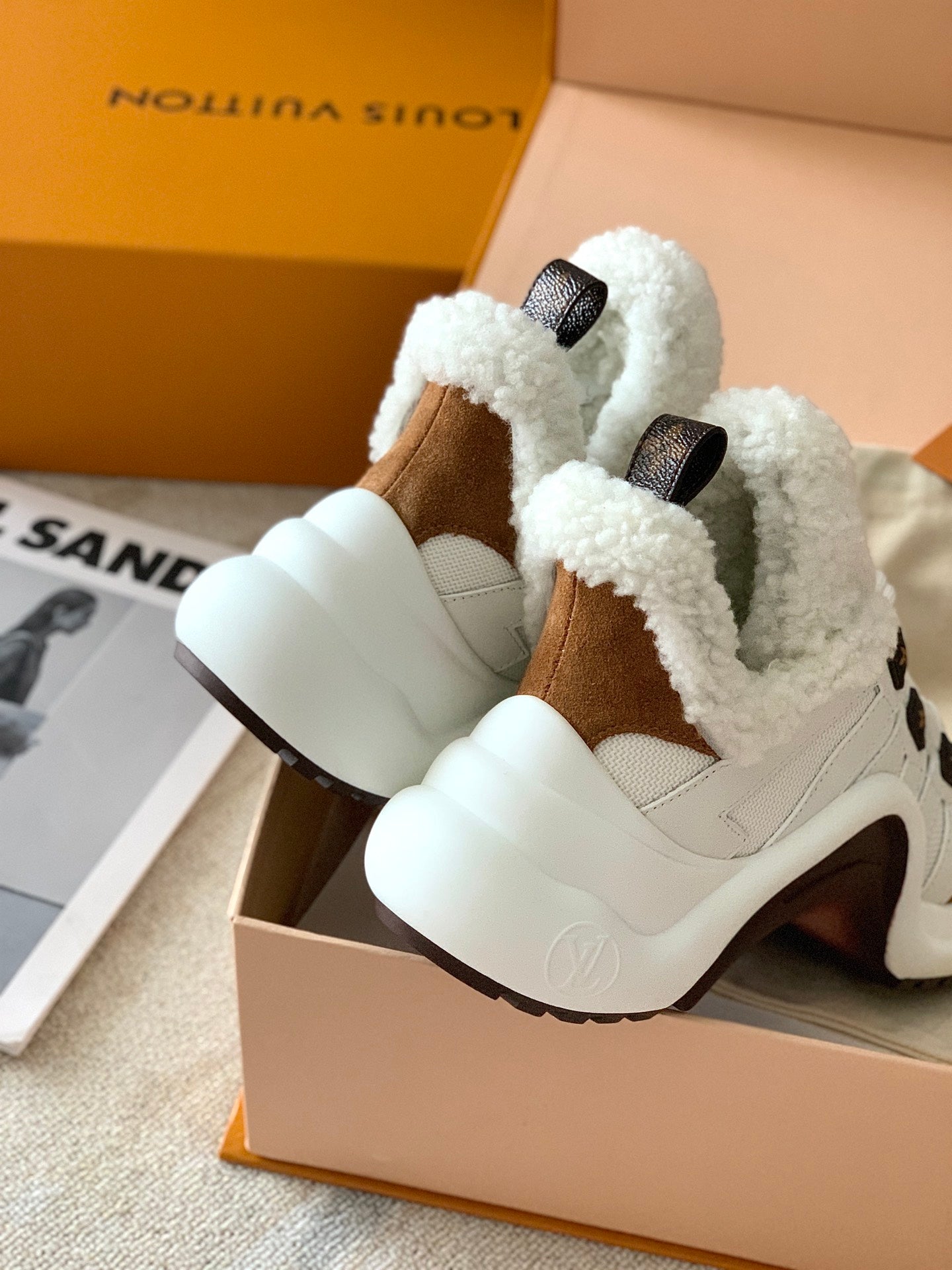 LU  Sneakers Arch Shearling
