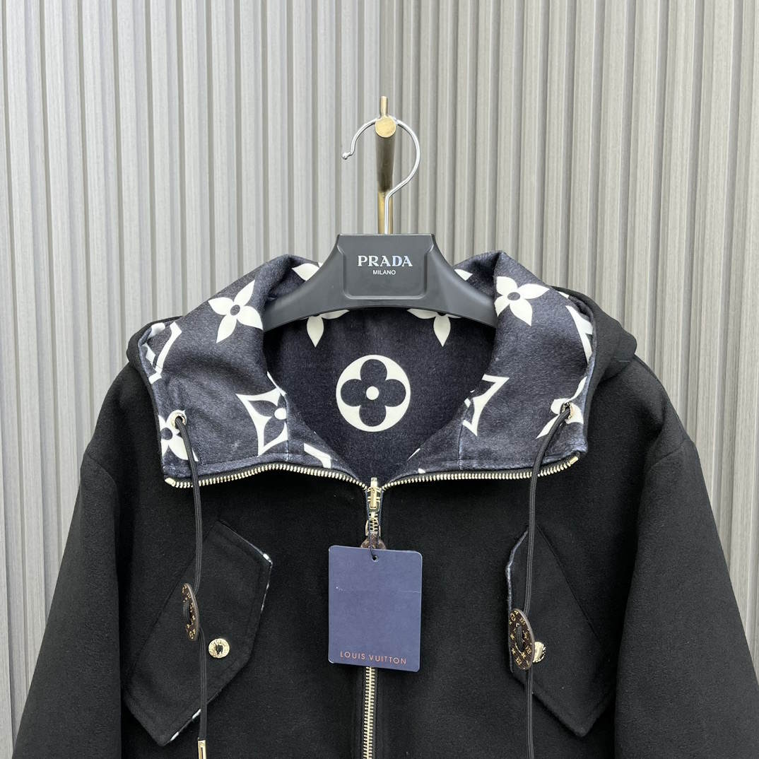 LU  Jacket  Coat  Woman Windbreaker Hooded GO 2 Side