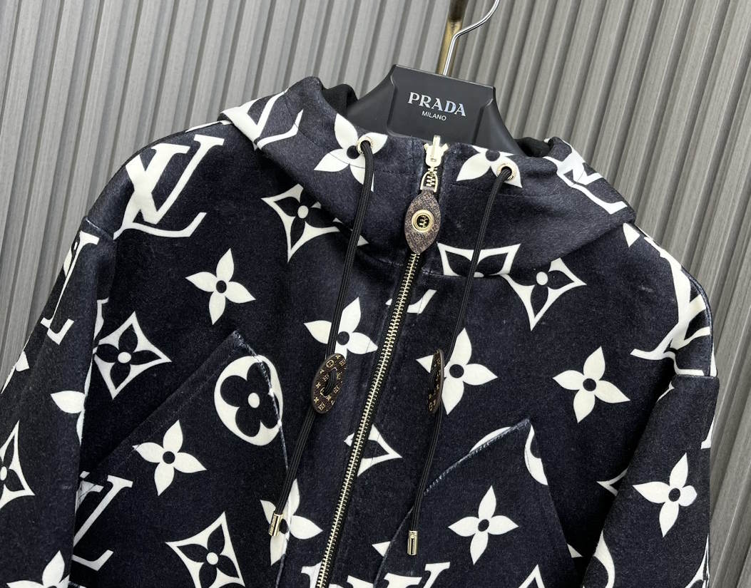 LU  Jacket  Coat  Woman Windbreaker Hooded GO 2 Side