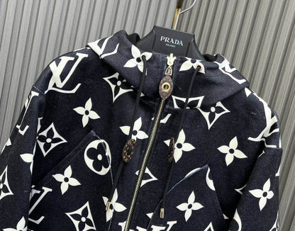 LU  Jacket  Coat  Woman Windbreaker Hooded GO 2 Side
