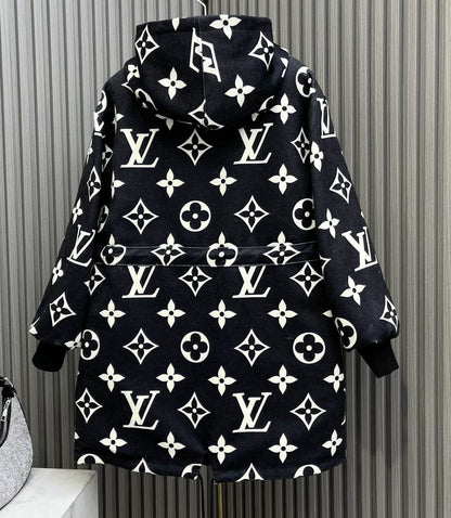 LU  Jacket  Coat  Woman Windbreaker Hooded GO 2 Side