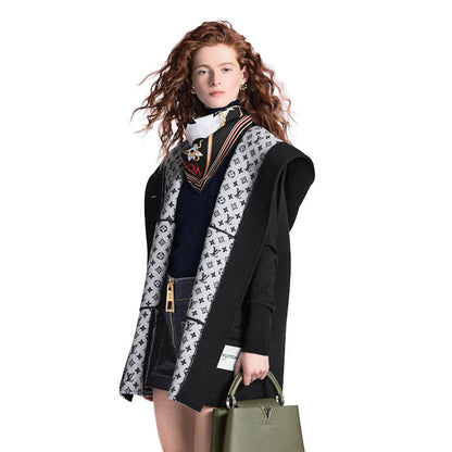 LU Wool Jacket Monogram Woman GO