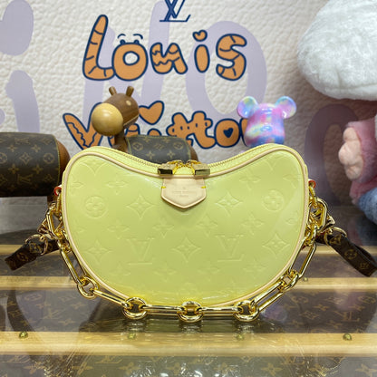 LU  Bag  2 Color 's 22 cm Croissant