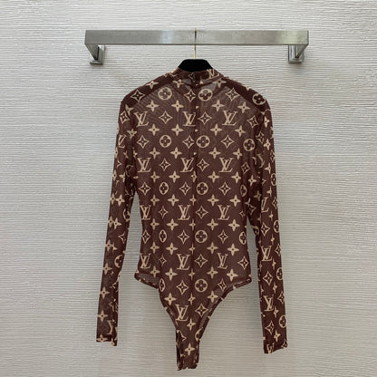 LU Bodysuit Underwear Woman XL transparent