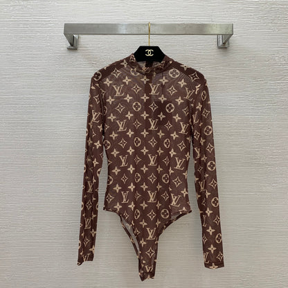 LU Bodysuit Underwear Woman XL transparent