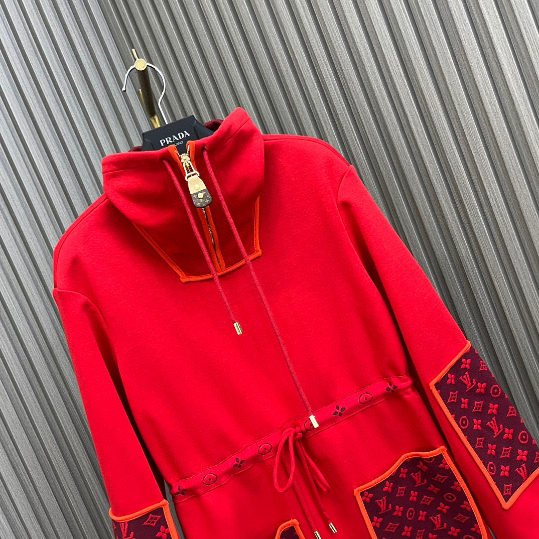 LU  Jacket Coat Long Dress