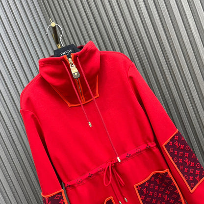 LU  Jacket Coat Long Dress