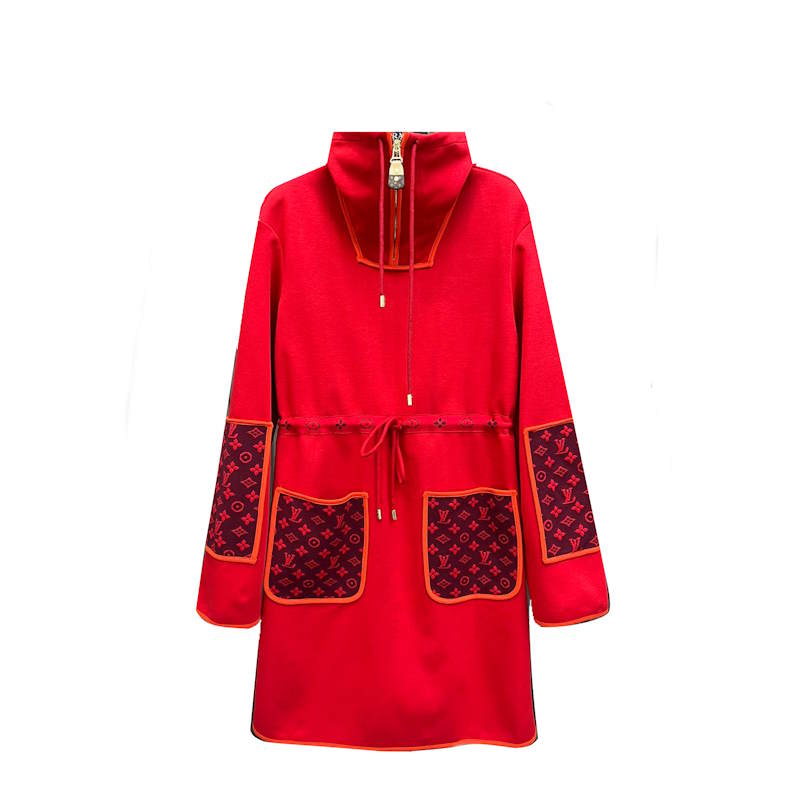LU  Jacket Coat Long Dress