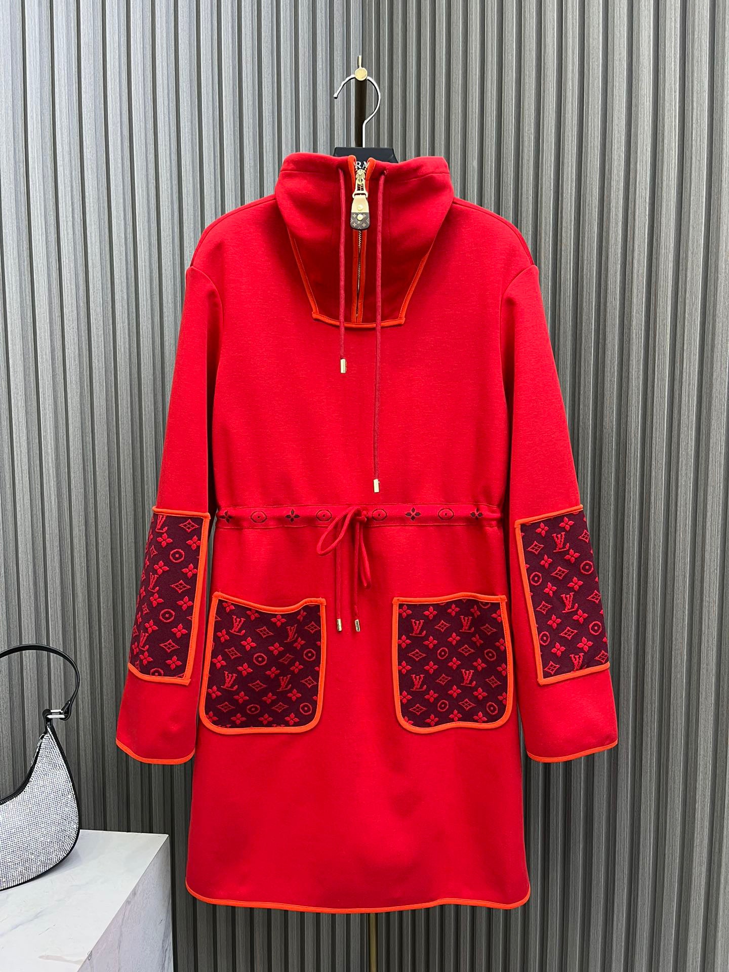 LU  Jacket Coat Long Dress