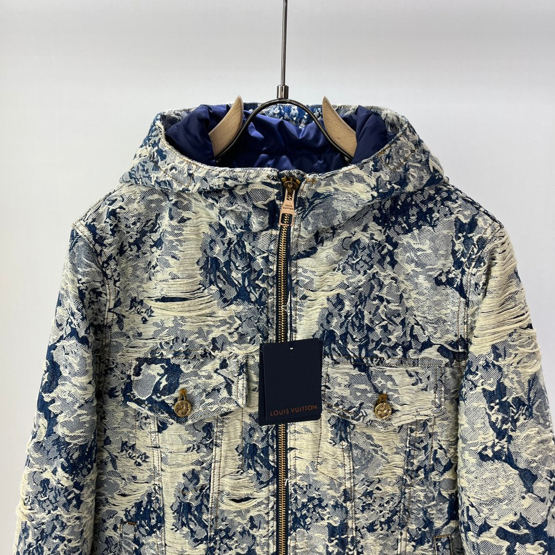 LU Jacket Denim  Hooded