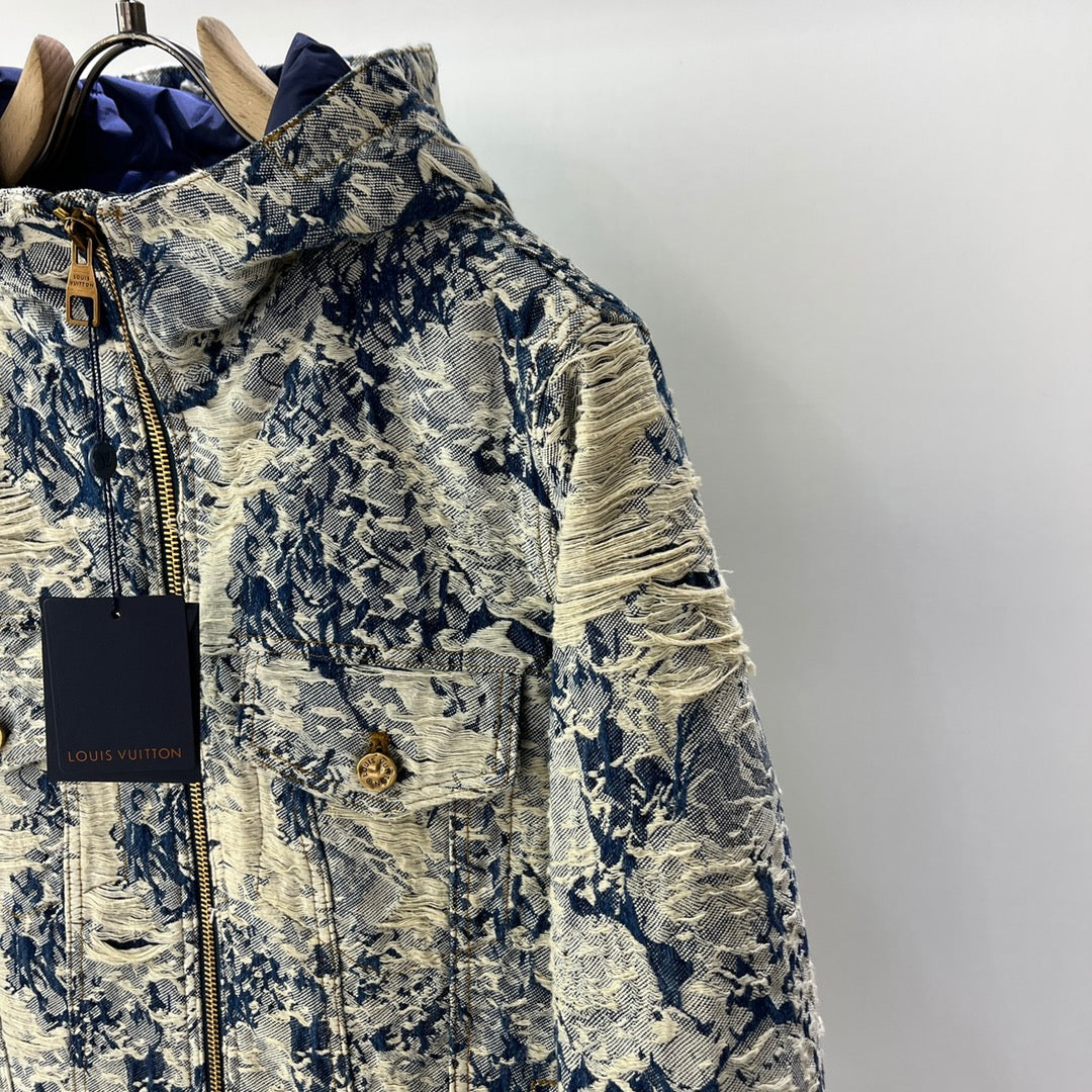 LU Jacket Denim  Hooded